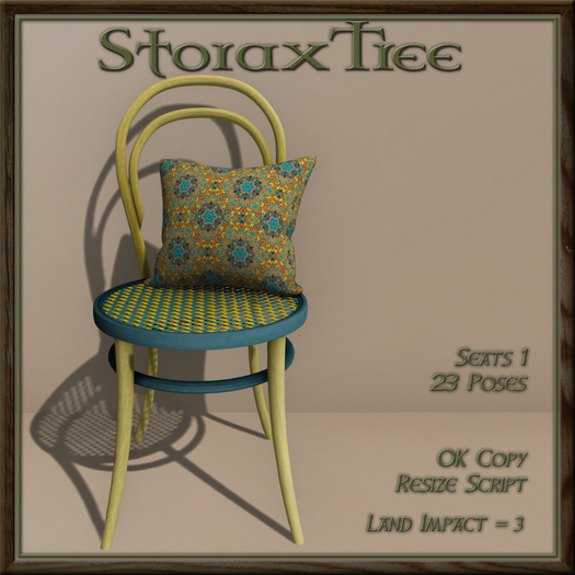 Colourful Rattan Chair B17