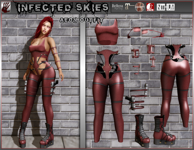 *IS* Aeon Outfit Red  