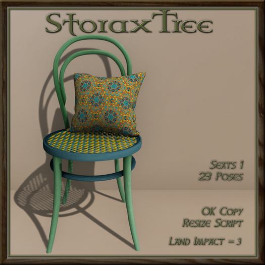 Colourful Rattan Chair B14