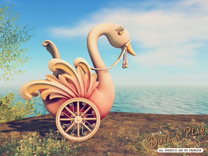 The Dove & Pear :: - Swan Rider Pink  