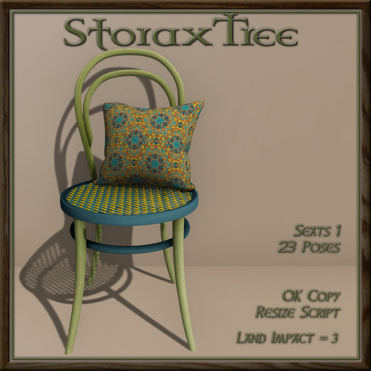 Colourful Rattan Chair B7
