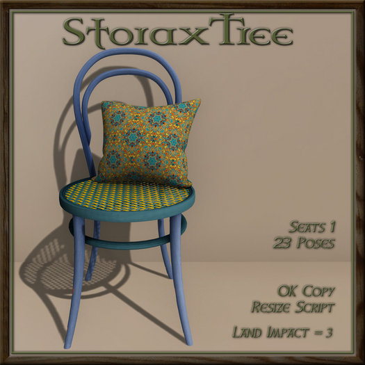 Colourful Rattan Chair B6