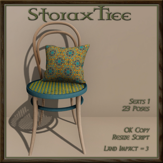 Colourful Rattan Chair B4