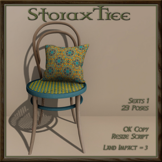 Colourful Rattan Chair B2