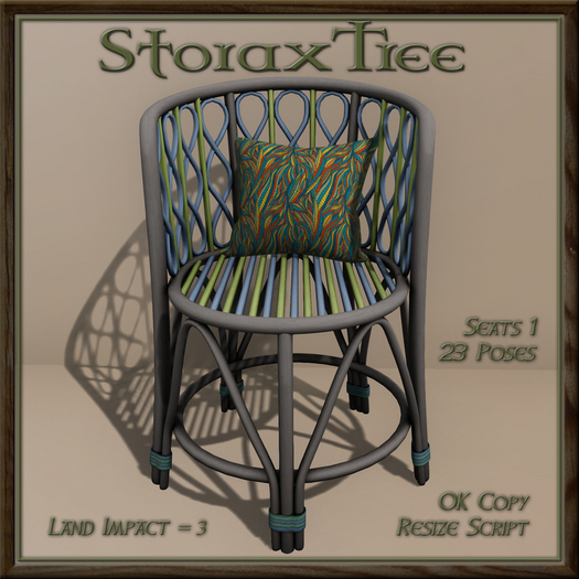 Colourful Rattan Chair A15