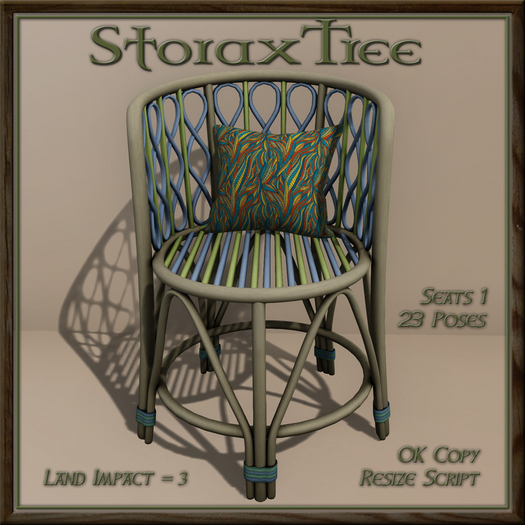 Colourful Rattan Chair A11