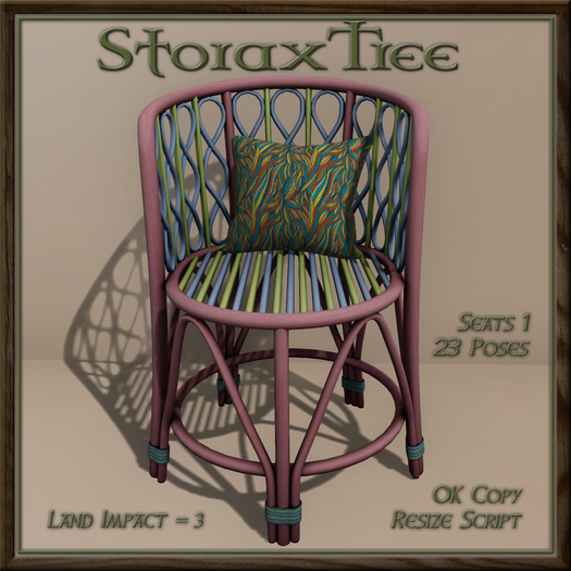 Colourful Rattan Chair A10