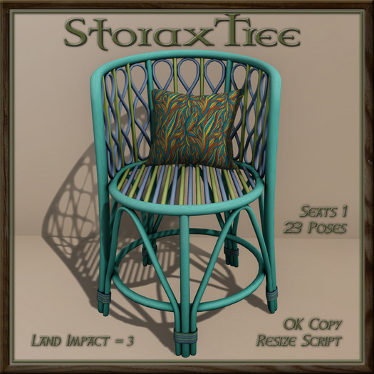 Colourful Rattan Chair A9