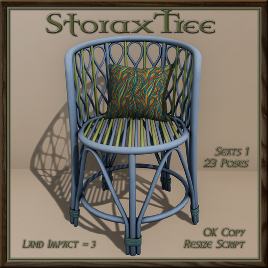 Colourful Rattan Chair A8