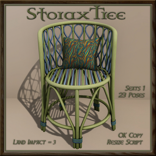 Colourful Rattan Chair A7