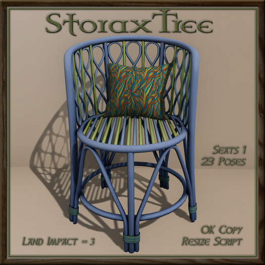Colourful Rattan Chair A6