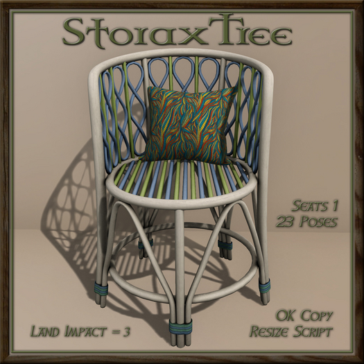 Colourful Rattan Chair A5