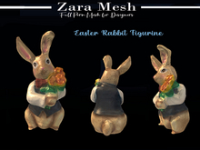 ZM - Vintage - Easter Rabbit Figurine - FULL PERM MESH