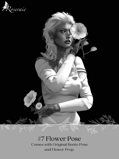 Roseraie- #7 Flower Pose