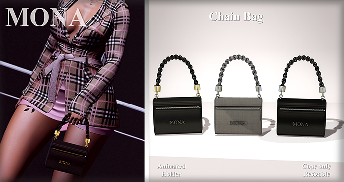 MONA- Chain Bag 3 (Wear)