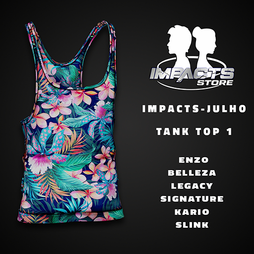 IMPACTS-JULHO TANK TOP 1 ENZO/BEL/LEG/SIG/KARIO/SLINK