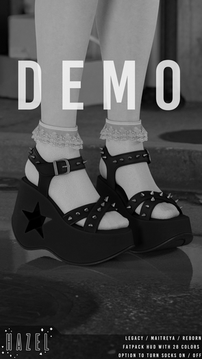 HAZEL . STAR SANDALS . DEMO