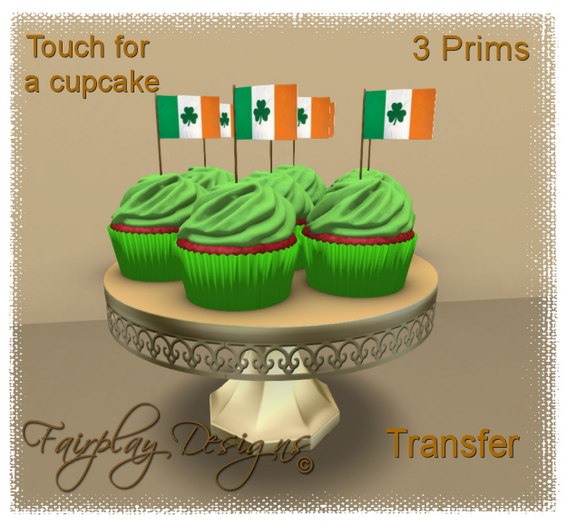 ~St. Patrick's Day Party Cupcake~