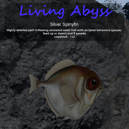 Inochi Abyss : Mesh Fish - Silver Spinyfin