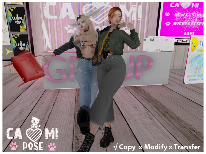[Cami] Box Pose Friend time #5 a,b (add me)