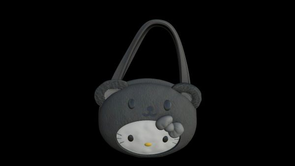 $aucey-Kitty Bag (Blk)