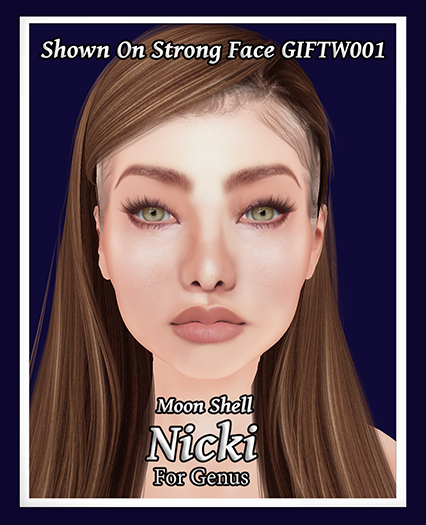 Moon Shell Nicki Skin Tone Peach BOM Genus