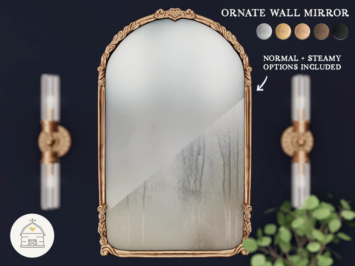 hive // ornate wall mirror
