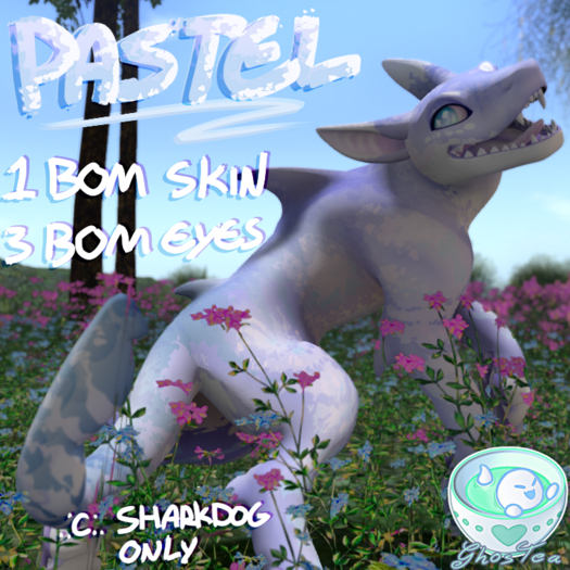 [GhosTea] Pastel Sharkdog