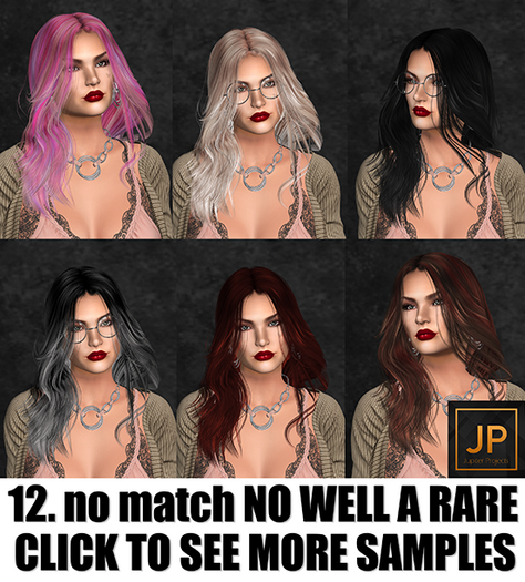 12. no match  NO WELL A RARE