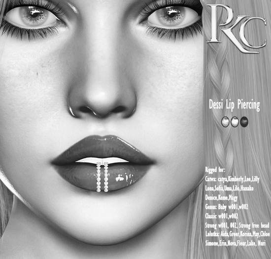 *PKC* Dessi Lip Piercing DEMO