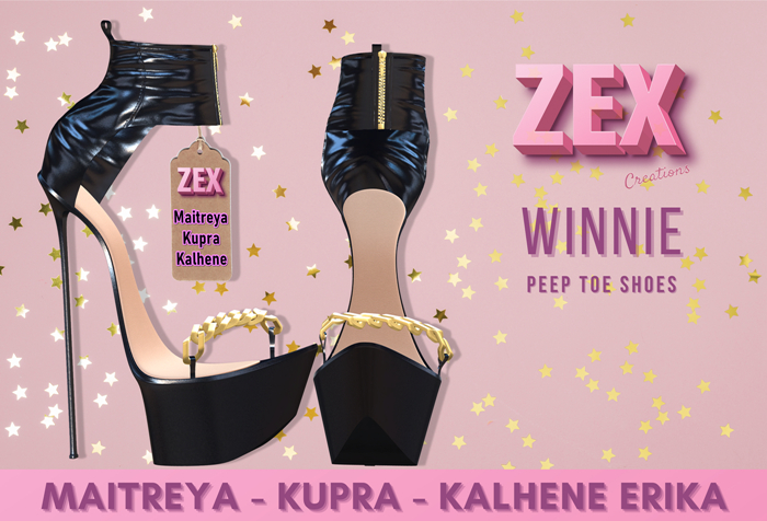 Winnie Peep Toe Shoes FAT PACK