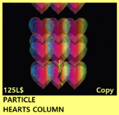 PARTICLE HEARTS COLUMN