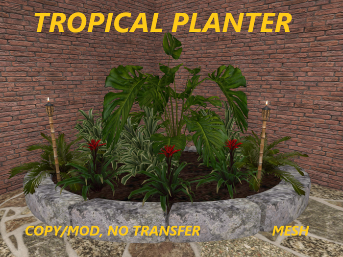 TROPICAL PLANTER