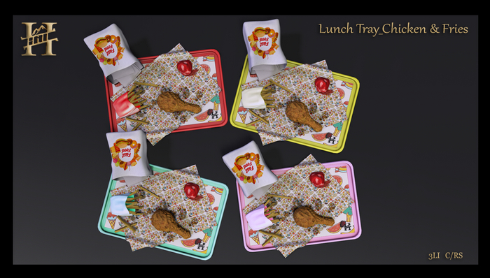 Chef HILL - Lunch Tray_Chicken&Fries (FP) 