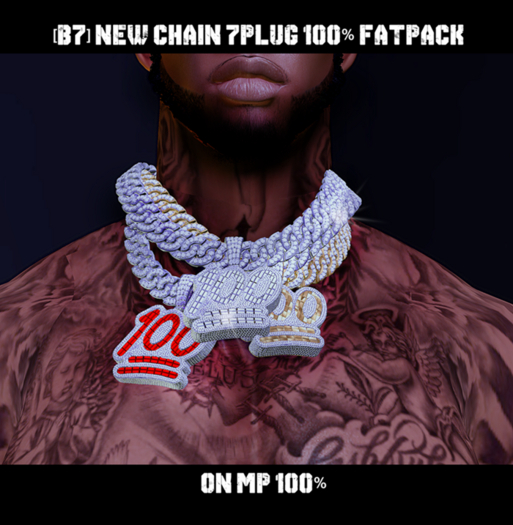 [B7] NEW CHAIN 7PLUG 100% FATPACK