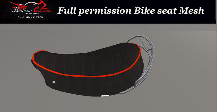 Bike Seat with rail