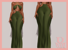 Rosary. Whitney . Pants Green