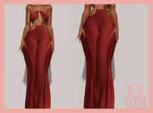 Rosary. Whitney . Pants Red