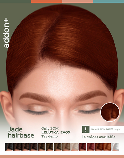 addon+ Jade Hairbase LeLUTKA EVOX