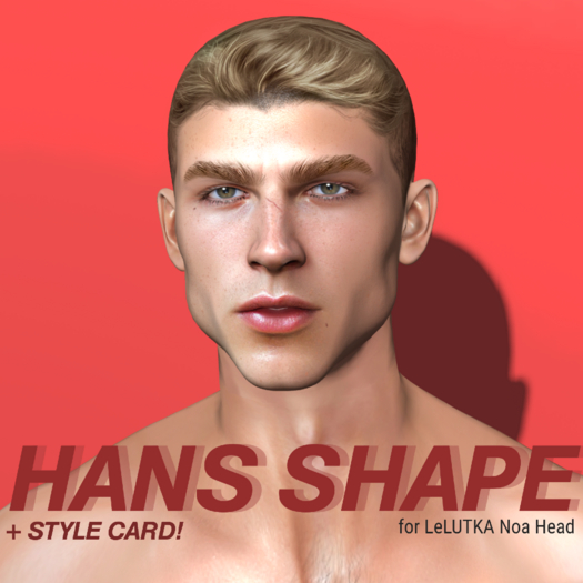 HANS SHAPE for LeLUTKA Noa Head