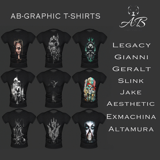 AB-DEMO Graphic T-Shirts