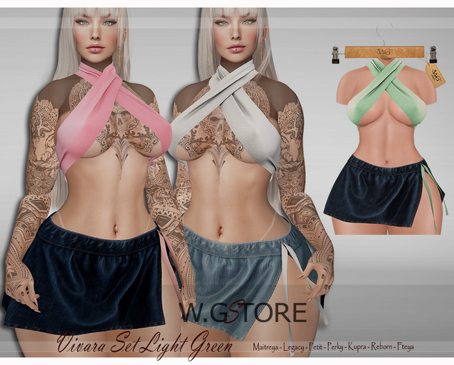 W.G STORE - Vivara Set Light Green