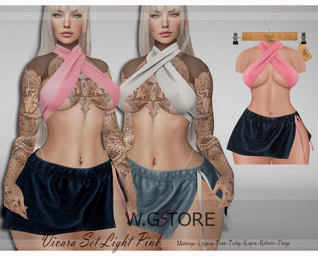 W.G STORE - Vivara Set Light Pink