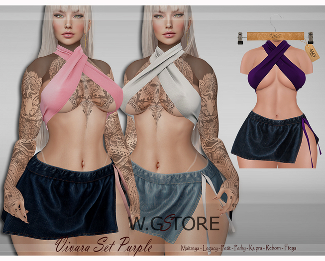 W.G STORE - Vivara Set Purple