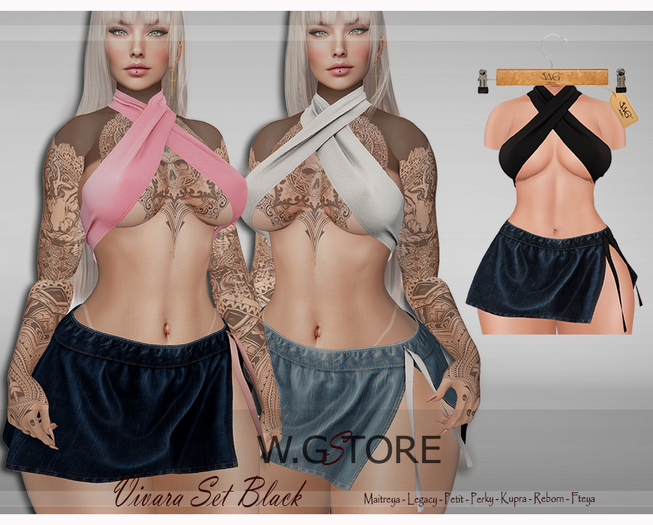 W.G STORE - Vivara Set Black