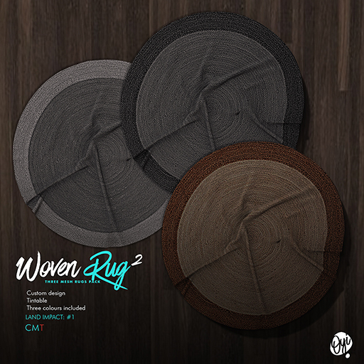 OYI - Woven Rugs - Pack 2