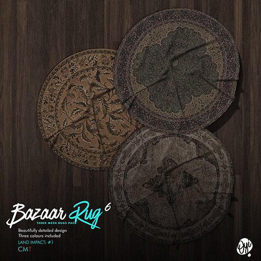 OYI - Bazaar Rugs - Pack 6