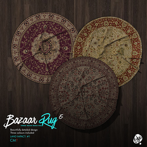 OYI - Bazaar Rugs - Pack 5