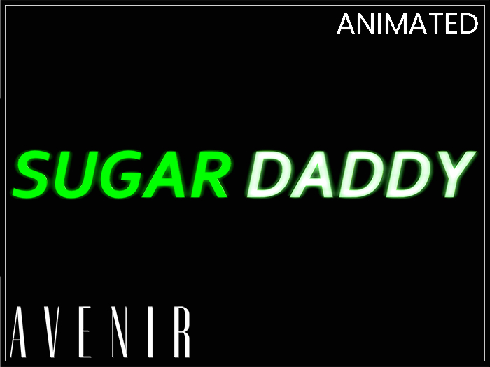 AVENIR: Sugar Daddy Mesh Neon - GREEN -