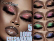S$D -  LOVE EYESHADOWS DEMO